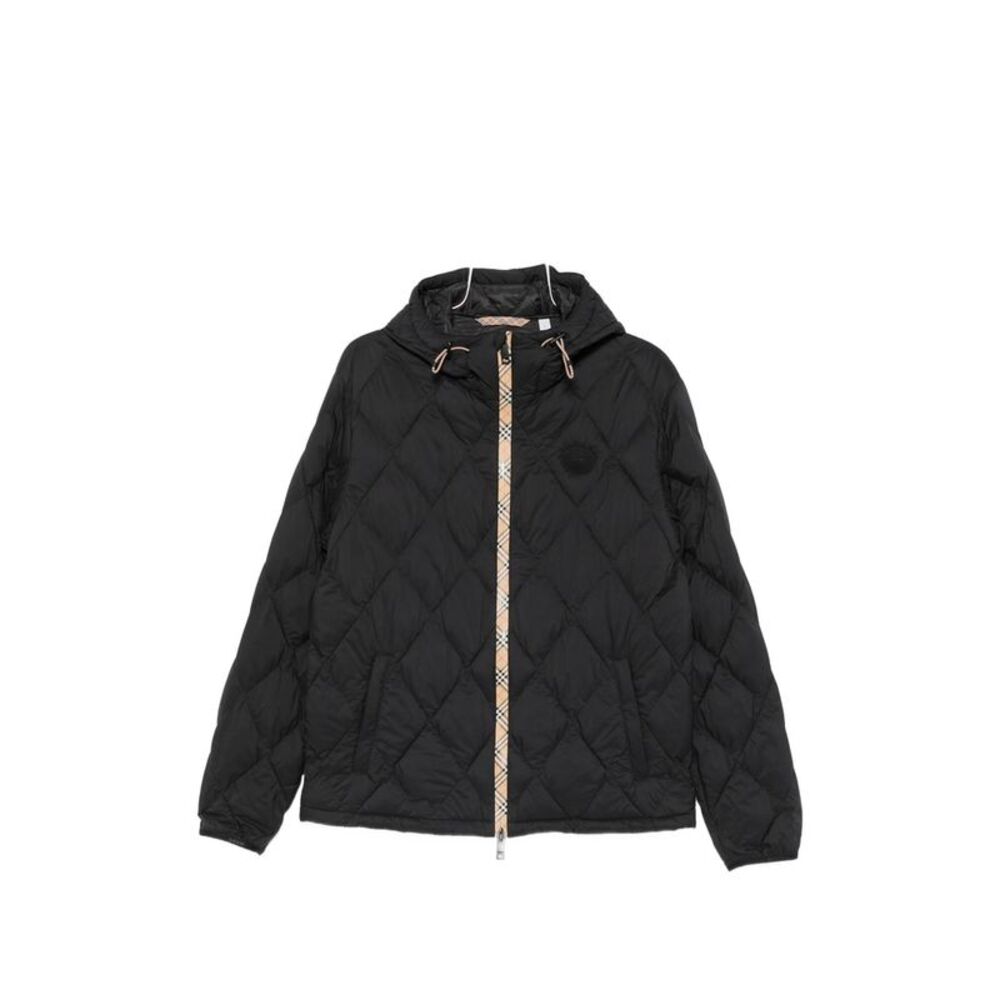 Burberry Black Jackets - Hooded Jackets Men